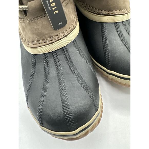 Sorel Slimpack Lace II Lined Waterproof boots Gray 11 23-04 - Picture 4 of 16